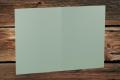 [16407167] Klappkarten 148/297x210 mm (A5) hochdoppelt Eucalyptus gerippt 220 g/qm